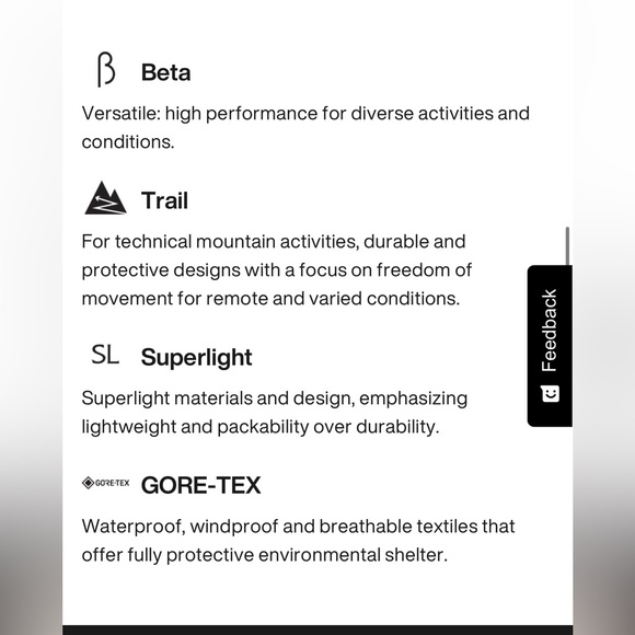 ARCTERYX NWT BETA lightweight GORE-TEX  shell MENS SMALL - Picture 11 of 16